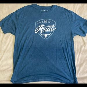 Ariat T-shirt Blue Sz XXL
